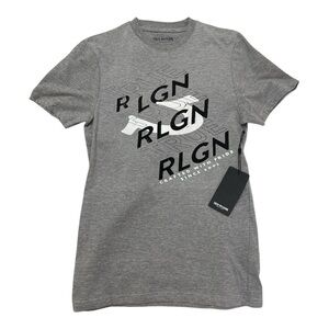 True Religion Heather Gray Graphic Tee